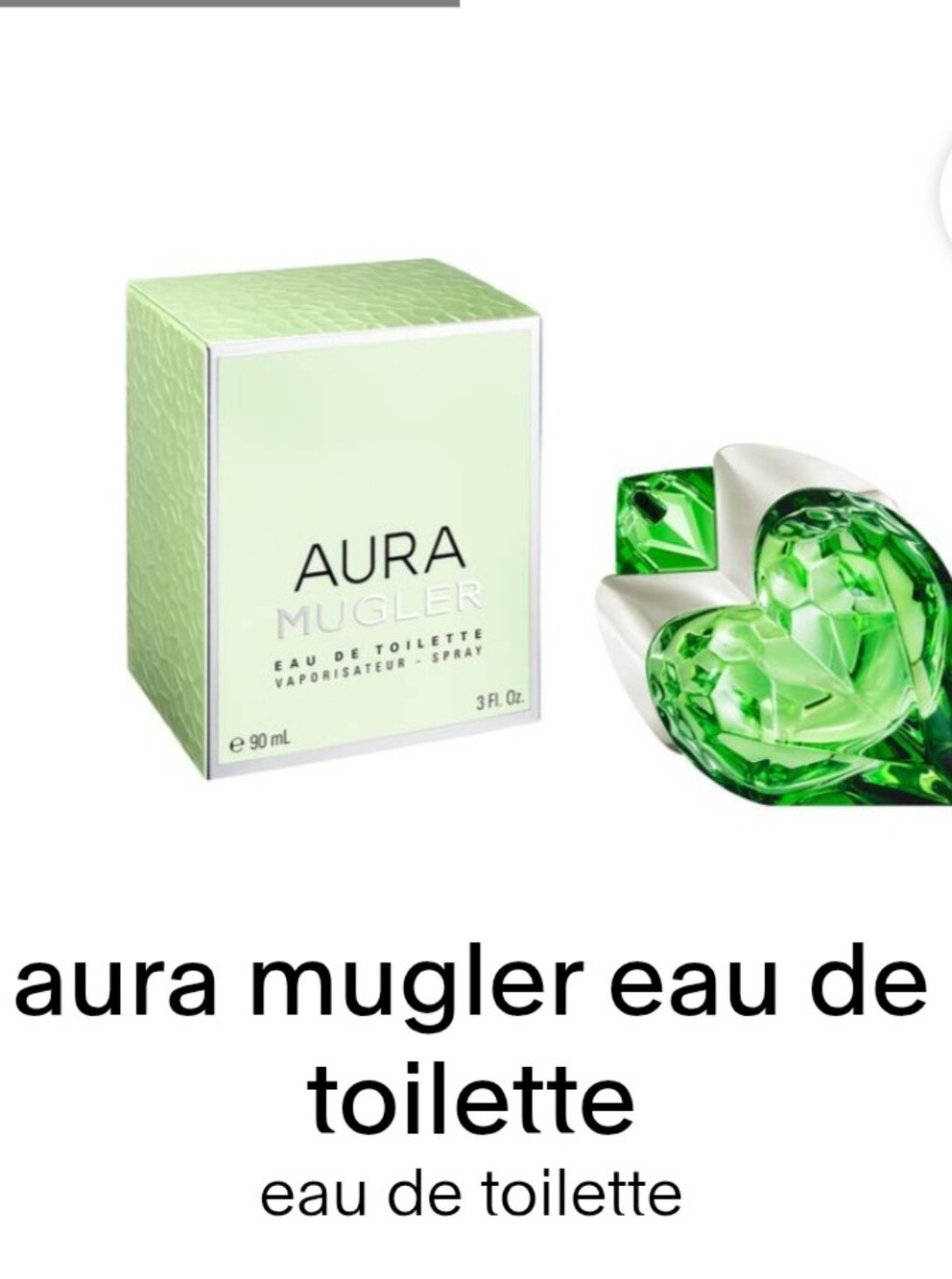 Mugler Aura -Heart Shaped Fragrance Bottle 3 Fl Oz - Picture 3 of 4
